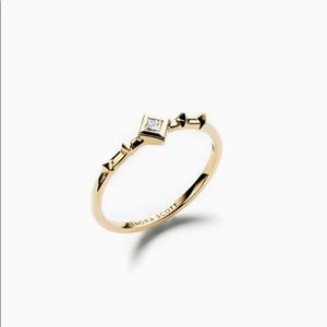 14K Gold Kendra Scott Wave Ring